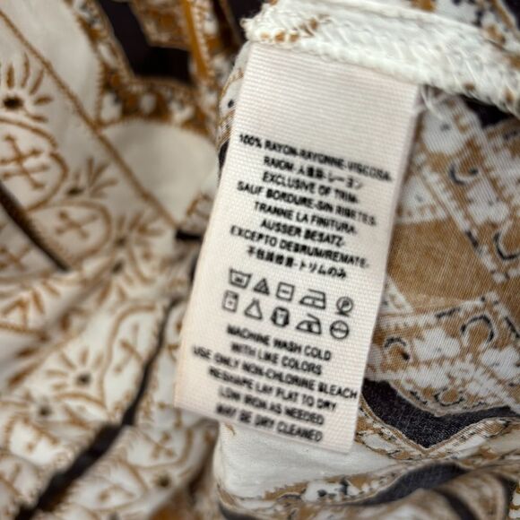 Free People Down by the Bay Tunic Top Medium - Picture 3 of 6